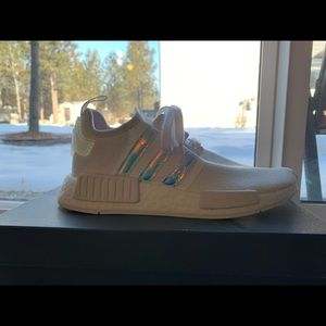 Adidas Originals NMD R1 - White/ Iridescent